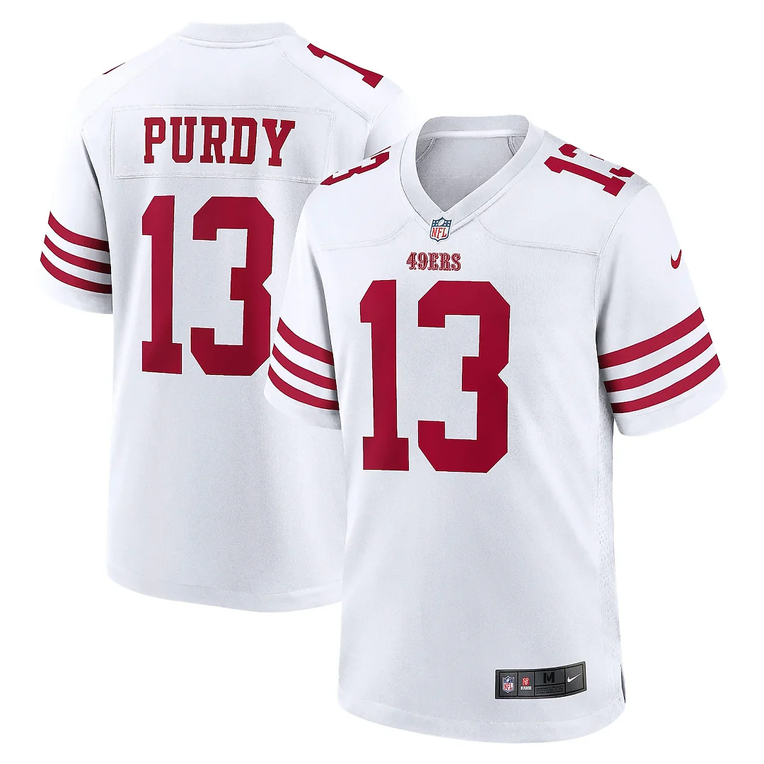 Zennovawear Brock Purdy San Francisco 49ers Game Player Jersey - White