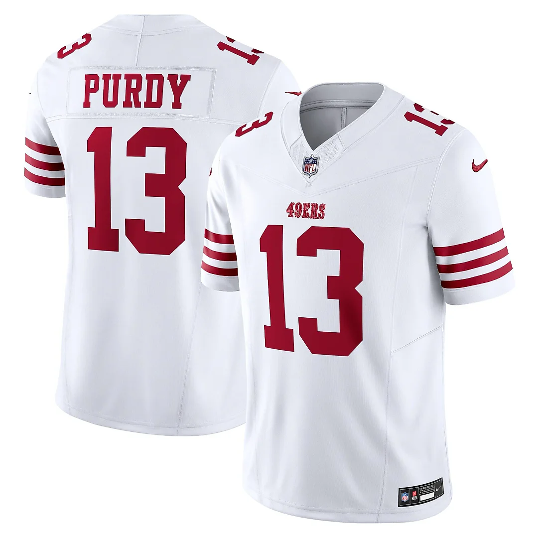 Zennovawear Brock Purdy San Francisco 49ers Vapor FUSE. Limited Jersey - White