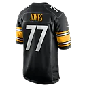 Zennovawear Broderick Jones Pittsburgh Steelers Game Jersey - Black