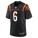 Zennovawear Bryan Cook Cincinnati Bengals Team Game Jersey - Black