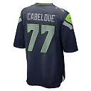 Zennovawear Bryce Cabeldue Seattle Seahawks Team Game Jersey - College Navy