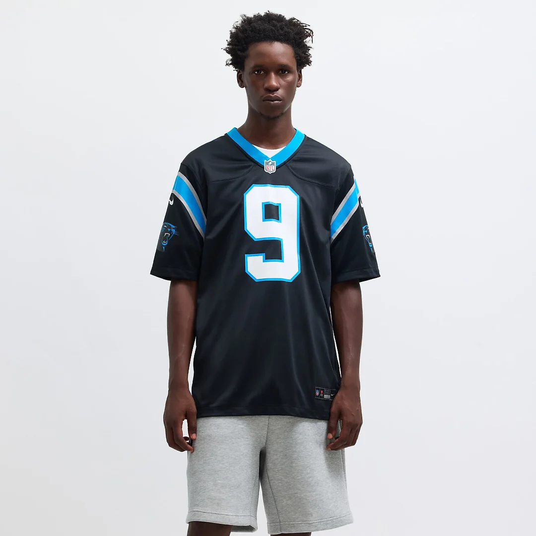 Zennovawear Bryce Young Carolina Panthers Team Game Jersey - Black