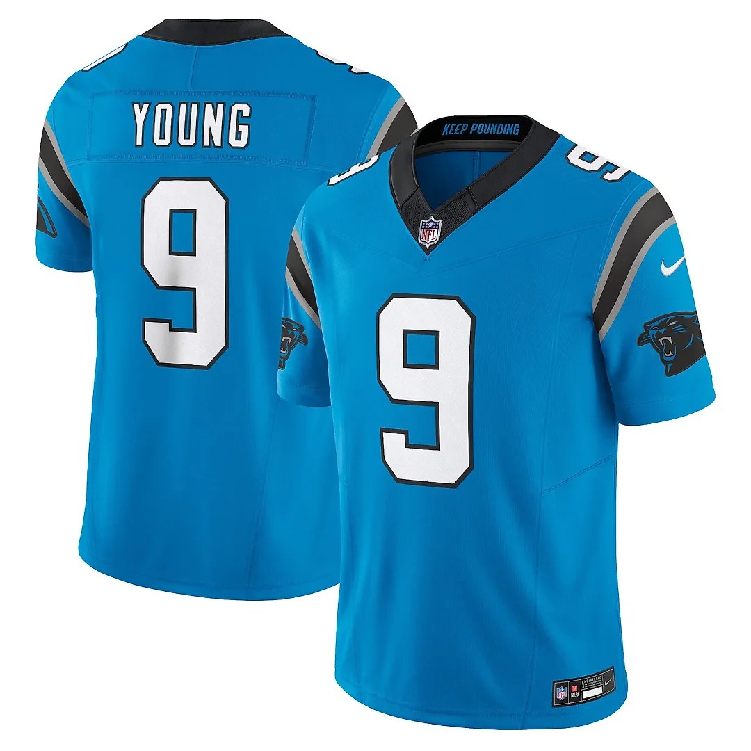Zennovawear Bryce Young Carolina Panthers Vapor FUSE. Limited Jersey - Blue