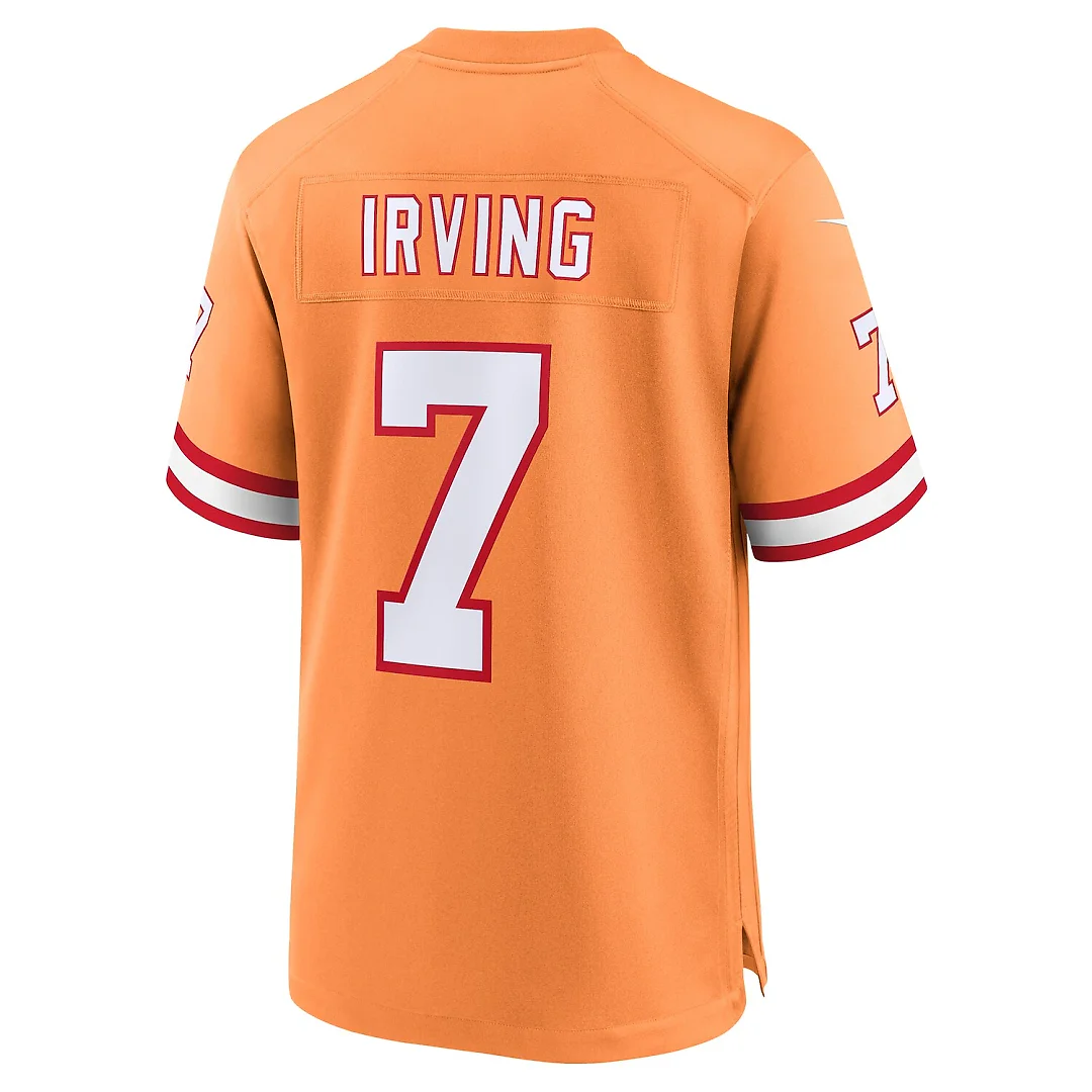 Zennovawear Bucky Irving Tampa Bay Buccaneers Alternate Game Jersey - Orange