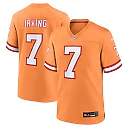 Zennovawear Bucky Irving Tampa Bay Buccaneers Alternate Game Jersey - Orange