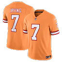 Zennovawear Bucky Irving Tampa Bay Buccaneers Alternate 2 Throwback Vapor FUSE. Limited Jersey - Orange