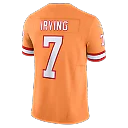 Zennovawear Bucky Irving Tampa Bay Buccaneers Alternate 2 Throwback Vapor FUSE. Limited Jersey - Orange