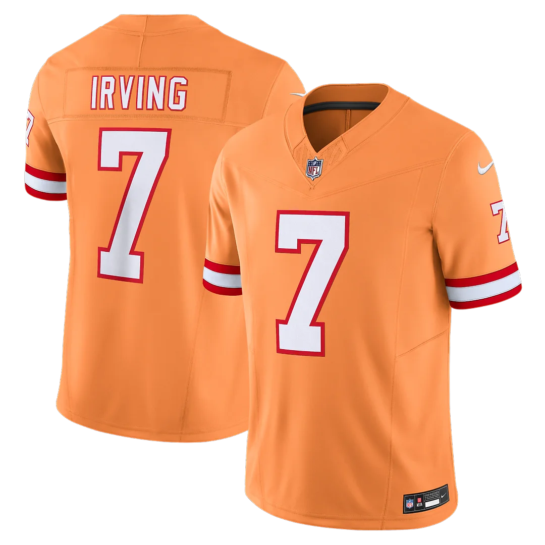 Zennovawear Bucky Irving Tampa Bay Buccaneers Alternate 2 Throwback Vapor FUSE. Limited Jersey - Orange