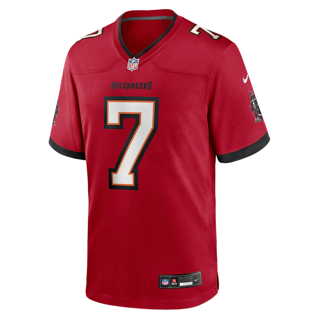 Zennovawear Bucky Irving Tampa Bay Buccaneers Game Jersey - Red