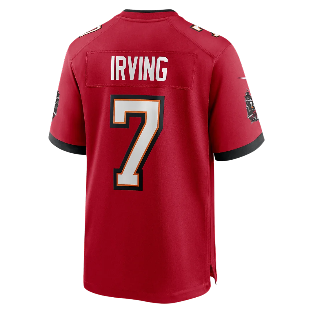 Zennovawear Bucky Irving Tampa Bay Buccaneers Game Jersey - Red