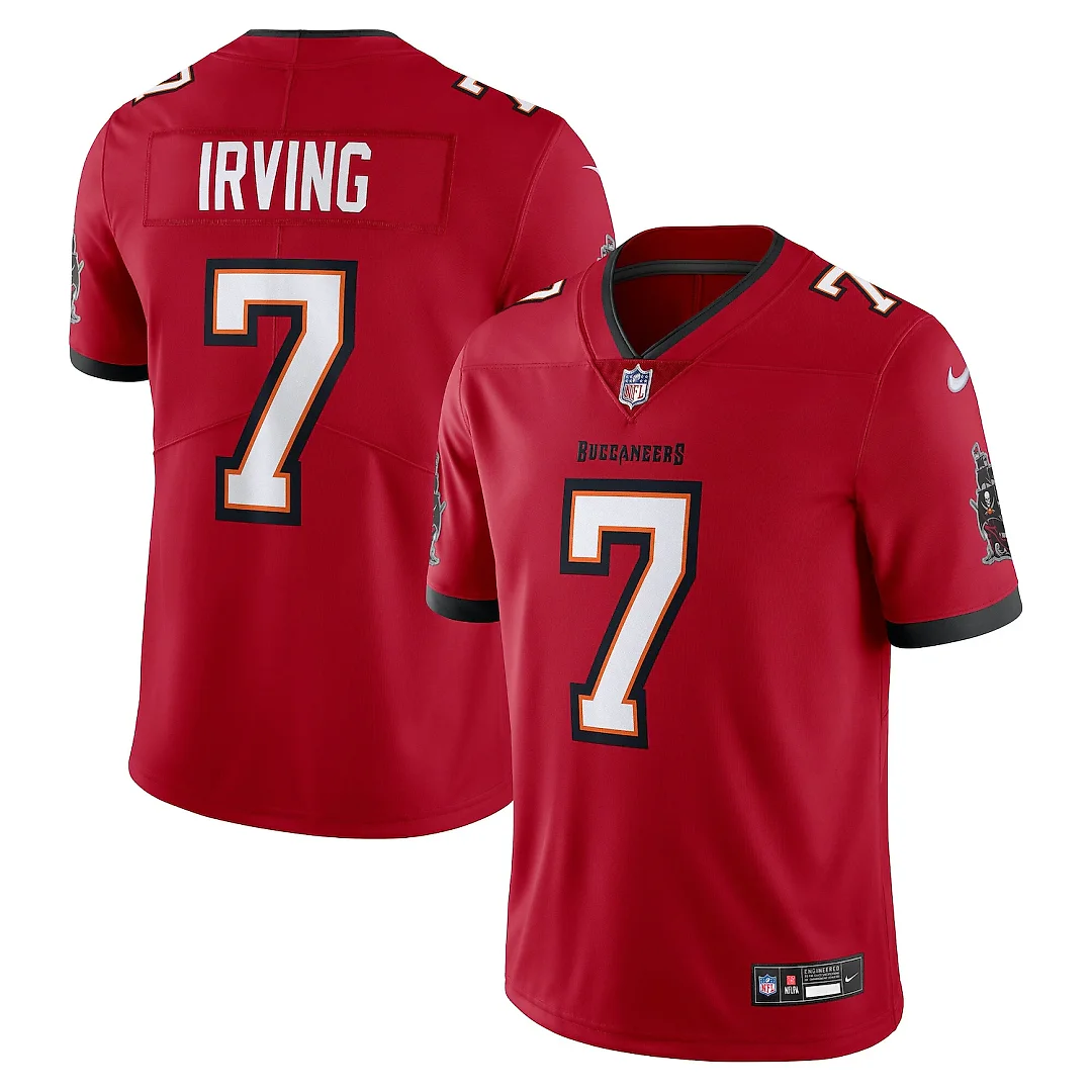 Zennovawear Bucky Irving Tampa Bay Buccaneers Vapor Untouchable Stitched Limited Jersey - Red