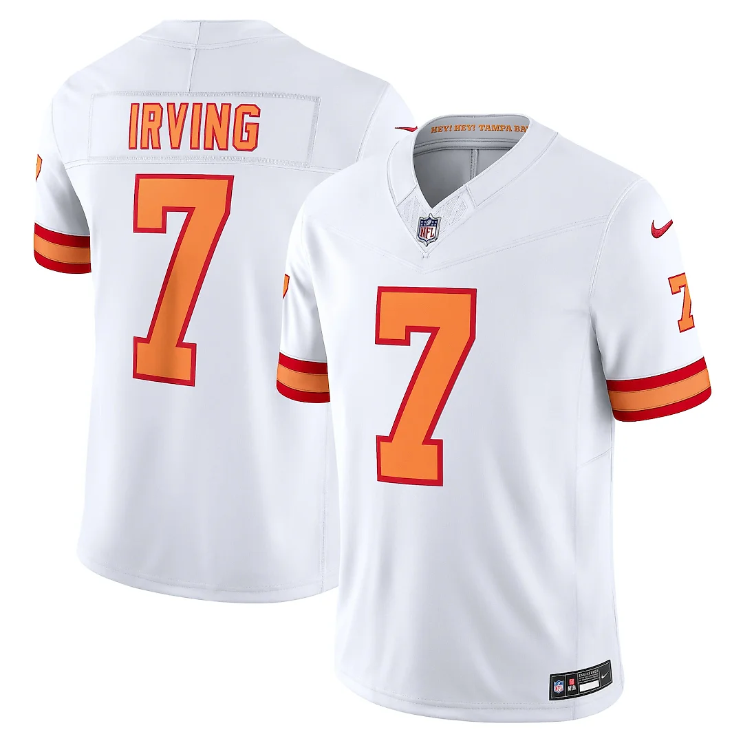 Zennovawear Bucky Irving '76 Tampa Bay Buccaneers Vapor FUSE. Player Limited Jersey - White
