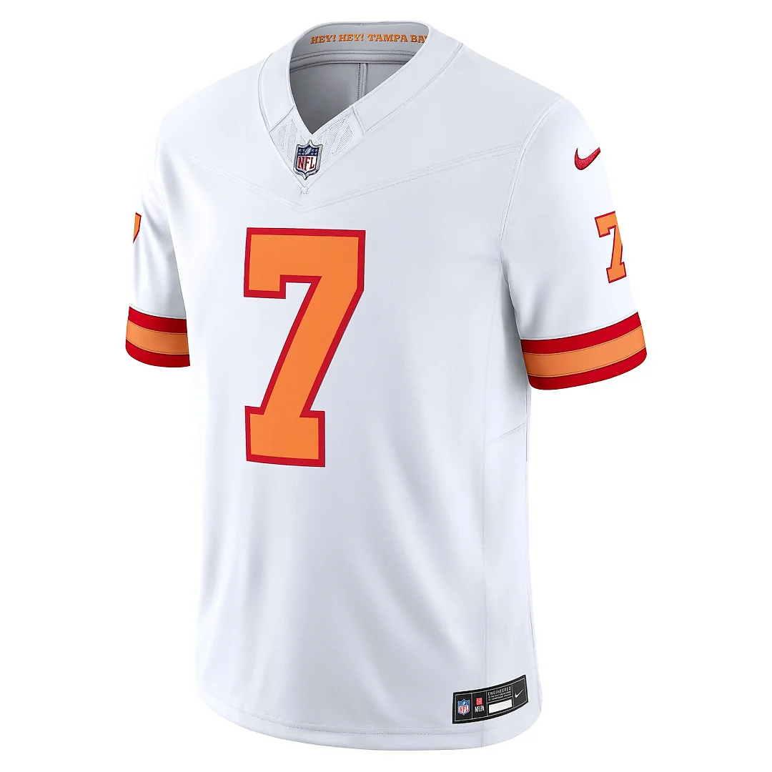 Zennovawear Bucky Irving '76 Tampa Bay Buccaneers Vapor FUSE. Player Limited Jersey - White