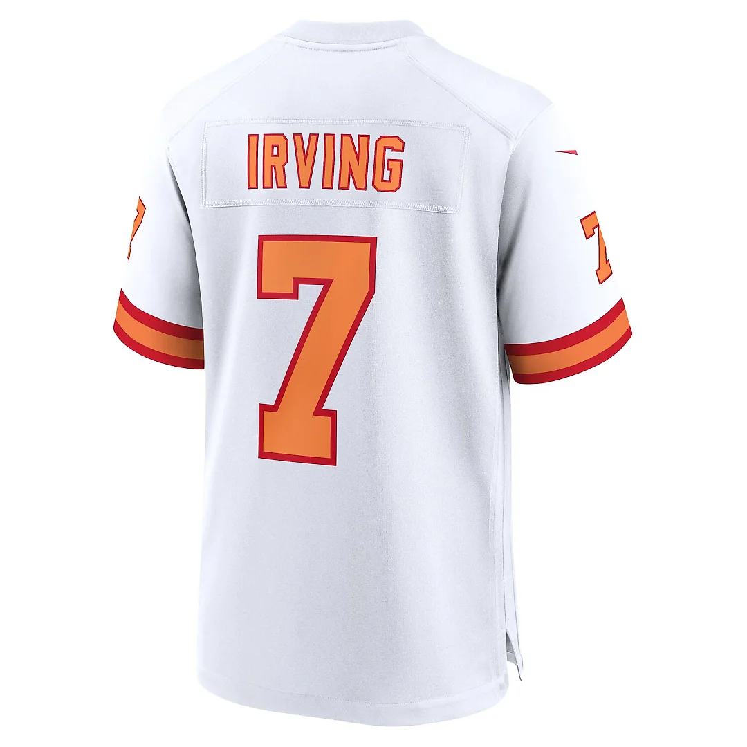 Zennovawear Bucky Irving '76 Tampa Bay Buccaneers Game Jersey - White