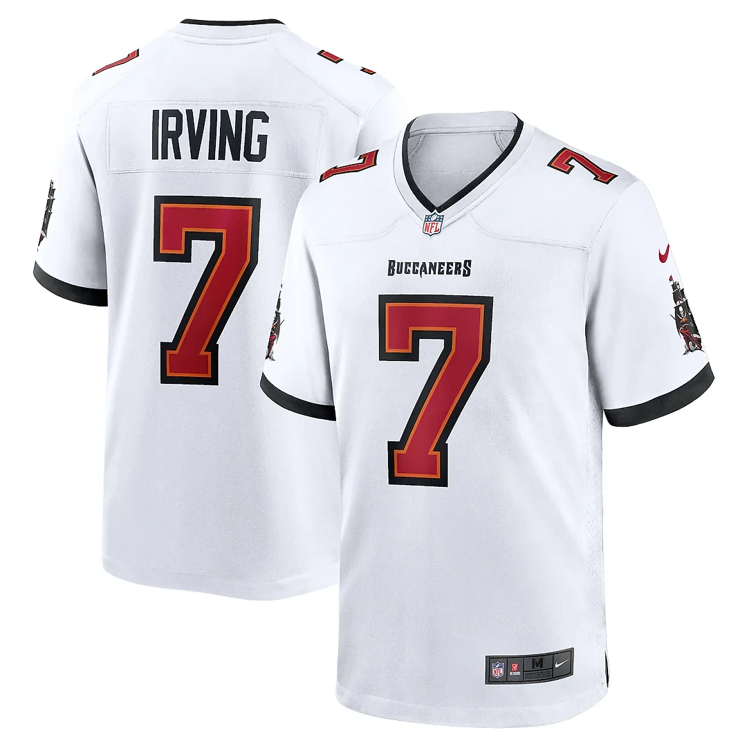 Zennovawear Bucky Irving Tampa Bay Buccaneers Game Jersey - White