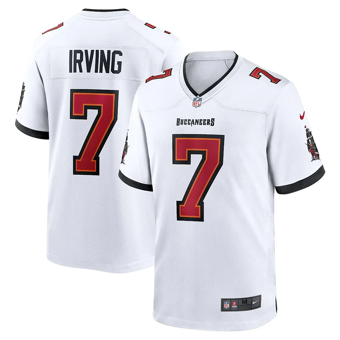 Zennovawear Bucky Irving Tampa Bay Buccaneers Game Jersey - White