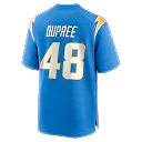 Zennovawear Bud Dupree Los Angeles Chargers Team Game Jersey - Powder Blue