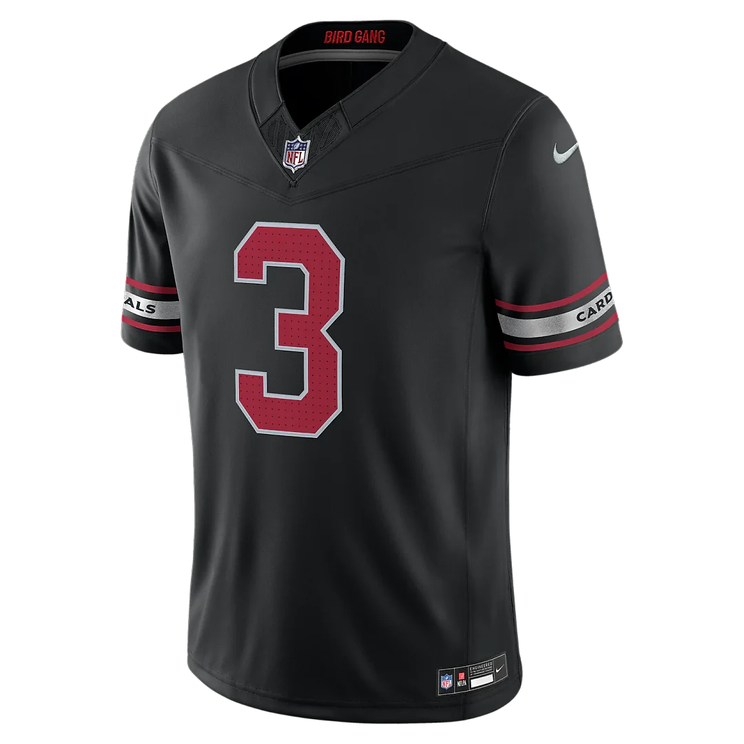 Zennovawear Budda Baker Arizona Cardinals Alternate Vapor FUSE. Stitched Limited Jersey - Black