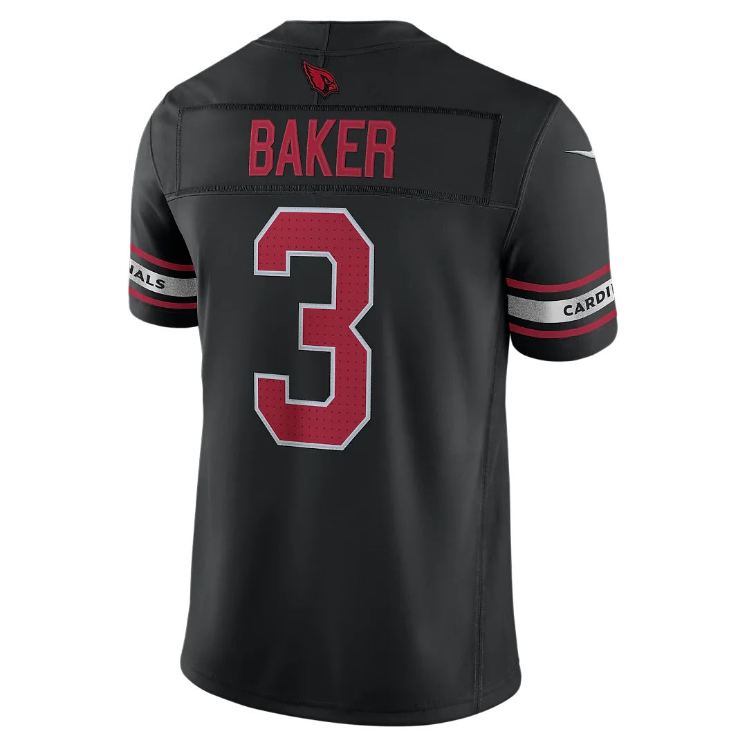 Zennovawear Budda Baker Arizona Cardinals Alternate Vapor FUSE. Stitched Limited Jersey - Black