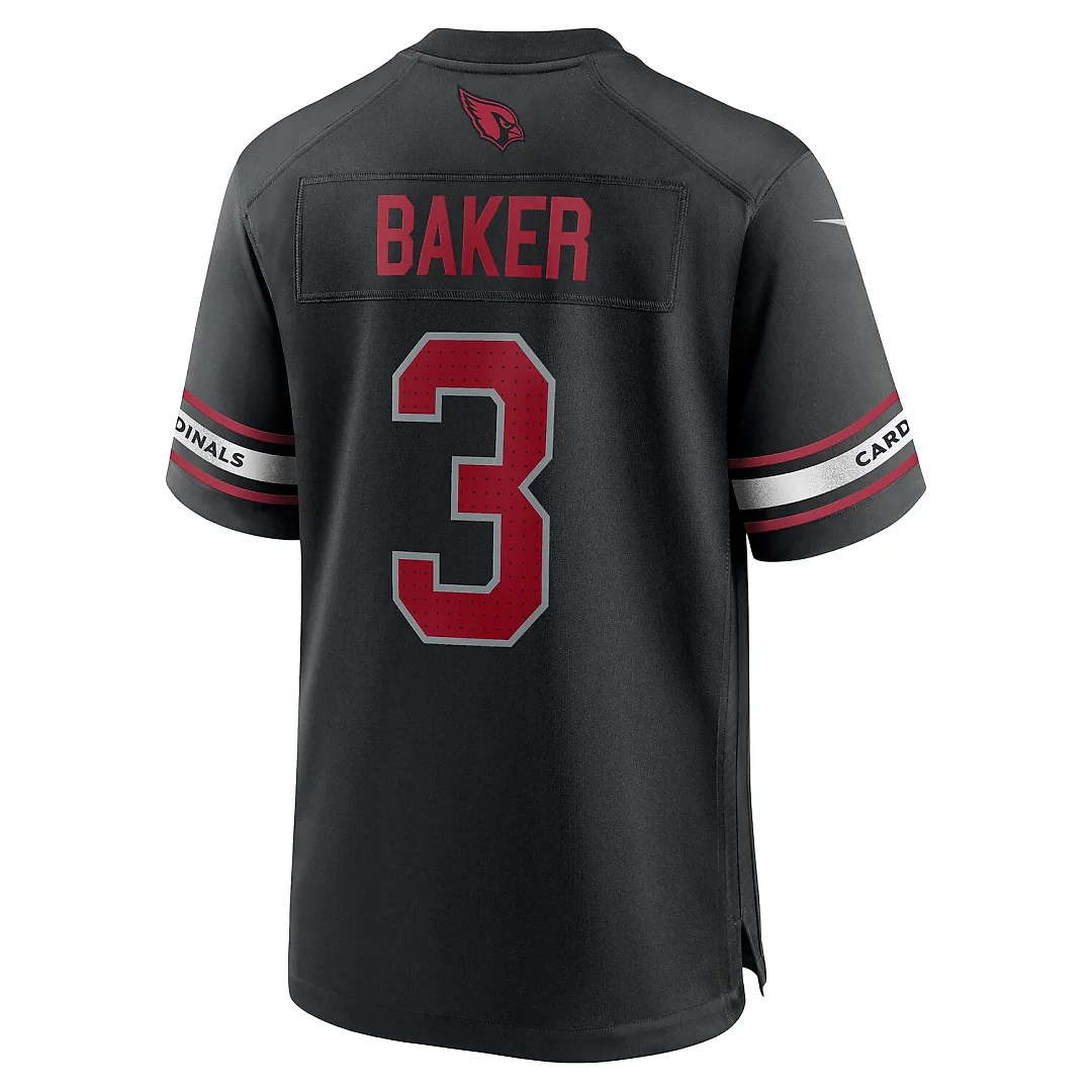 Zennovawear Budda Baker Arizona Cardinals Game Jersey - Black