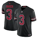 Zennovawear Budda Baker Arizona Cardinals Vapor FUSE. Limited Jersey - Black