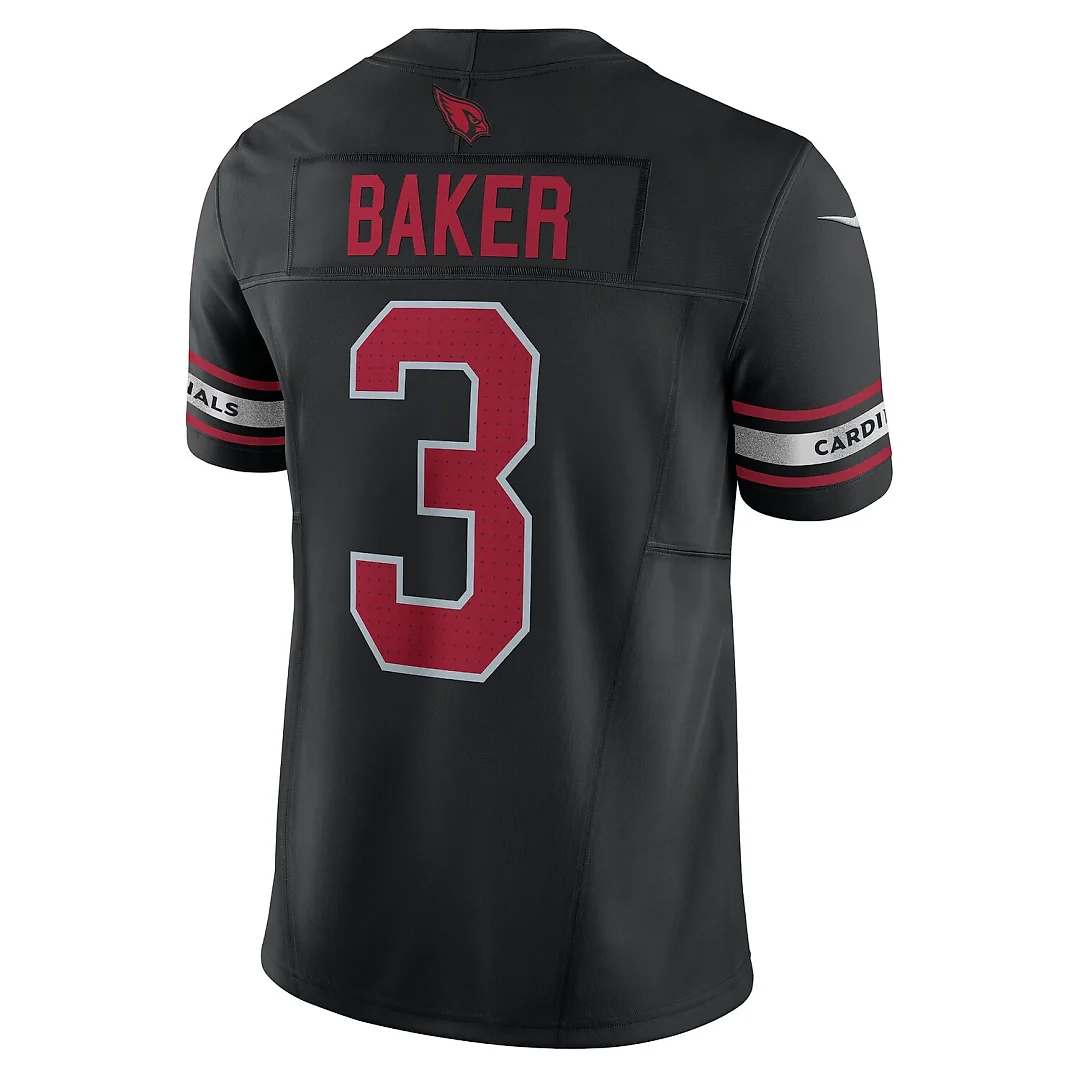 Zennovawear Budda Baker Arizona Cardinals Vapor FUSE. Limited Jersey - Black
