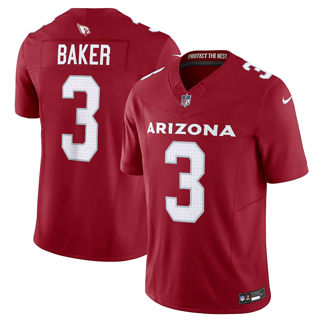 Zennovawear Budda Baker Arizona Cardinals Vapor FUSE. Limited Jersey - Cardinal
