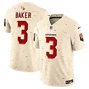 Zennovawear Budda Baker Arizona Cardinals 2025 Rivalries Collection Stitched Limited Jersey - Natural