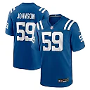 Zennovawear Buddy Johnson Indianapolis Colts Team Game Jersey - Royal