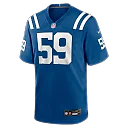 Zennovawear Buddy Johnson Indianapolis Colts Team Game Jersey - Royal