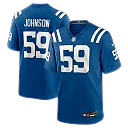 Zennovawear Buddy Johnson Indianapolis Colts Team Game Jersey - Royal