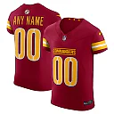 Zennovawear Washington Commanders Team Vapor FUSE. Elite Custom Jersey - Burgundy