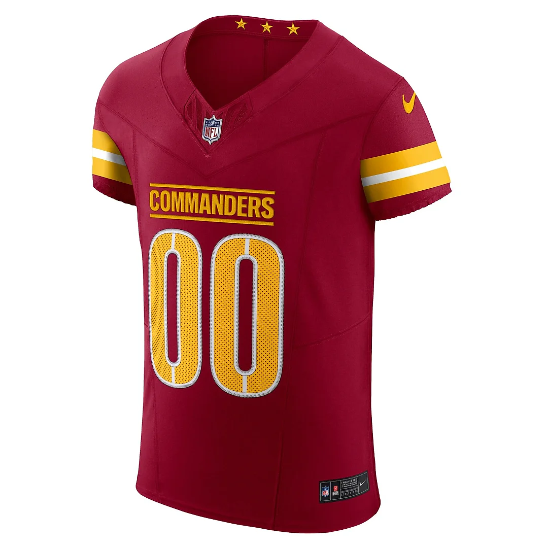 Zennovawear Washington Commanders Team Vapor FUSE. Elite Custom Jersey - Burgundy