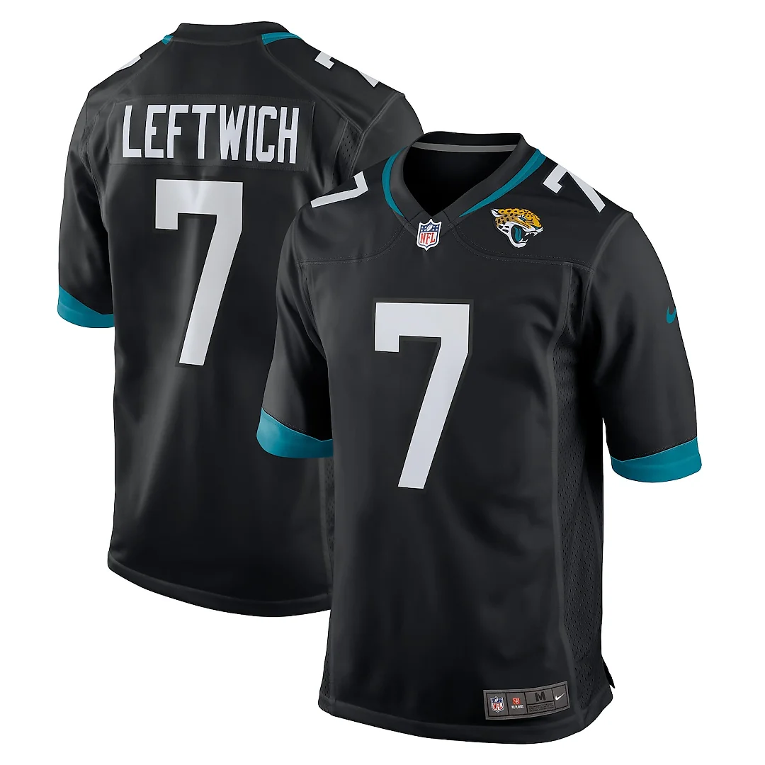 Zennovawear Byron Leftwich Jacksonville Jaguars Retired Player Alternate Game Jersey - Black