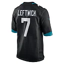 Zennovawear Byron Leftwich Jacksonville Jaguars Retired Player Alternate Game Jersey - Black