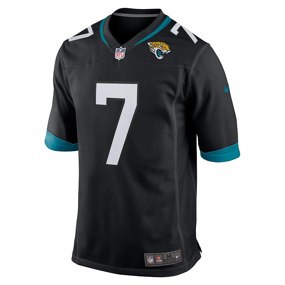 Zennovawear Byron Leftwich Jacksonville Jaguars Retired Player Alternate Game Jersey - Black