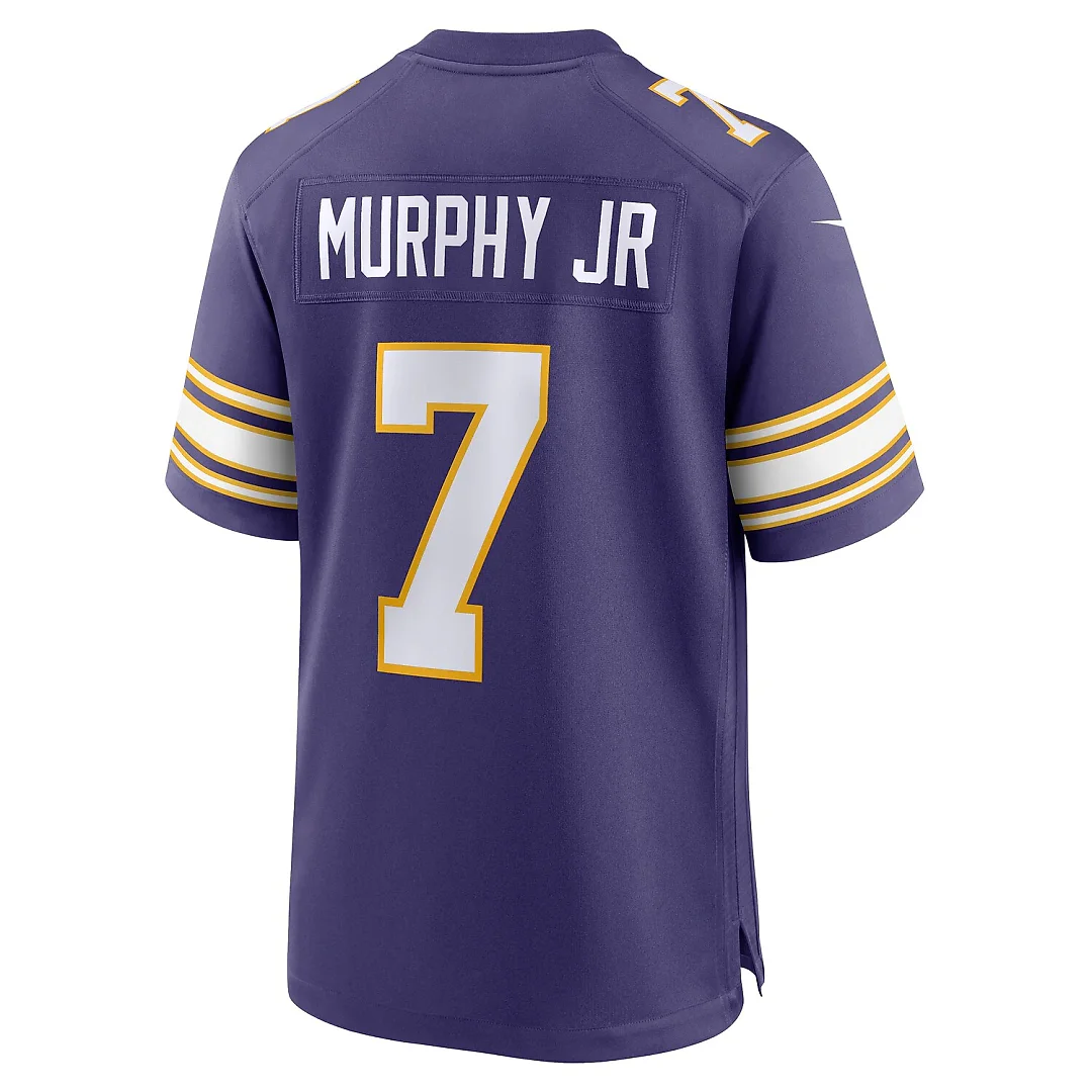 Zennovawear Byron Murphy Jr. Minnesota Vikings Alternate Game Jersey - Purple