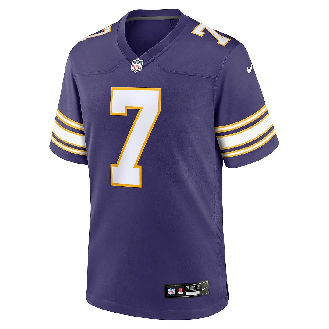 Zennovawear Byron Murphy Jr. Minnesota Vikings Alternate Game Jersey - Purple