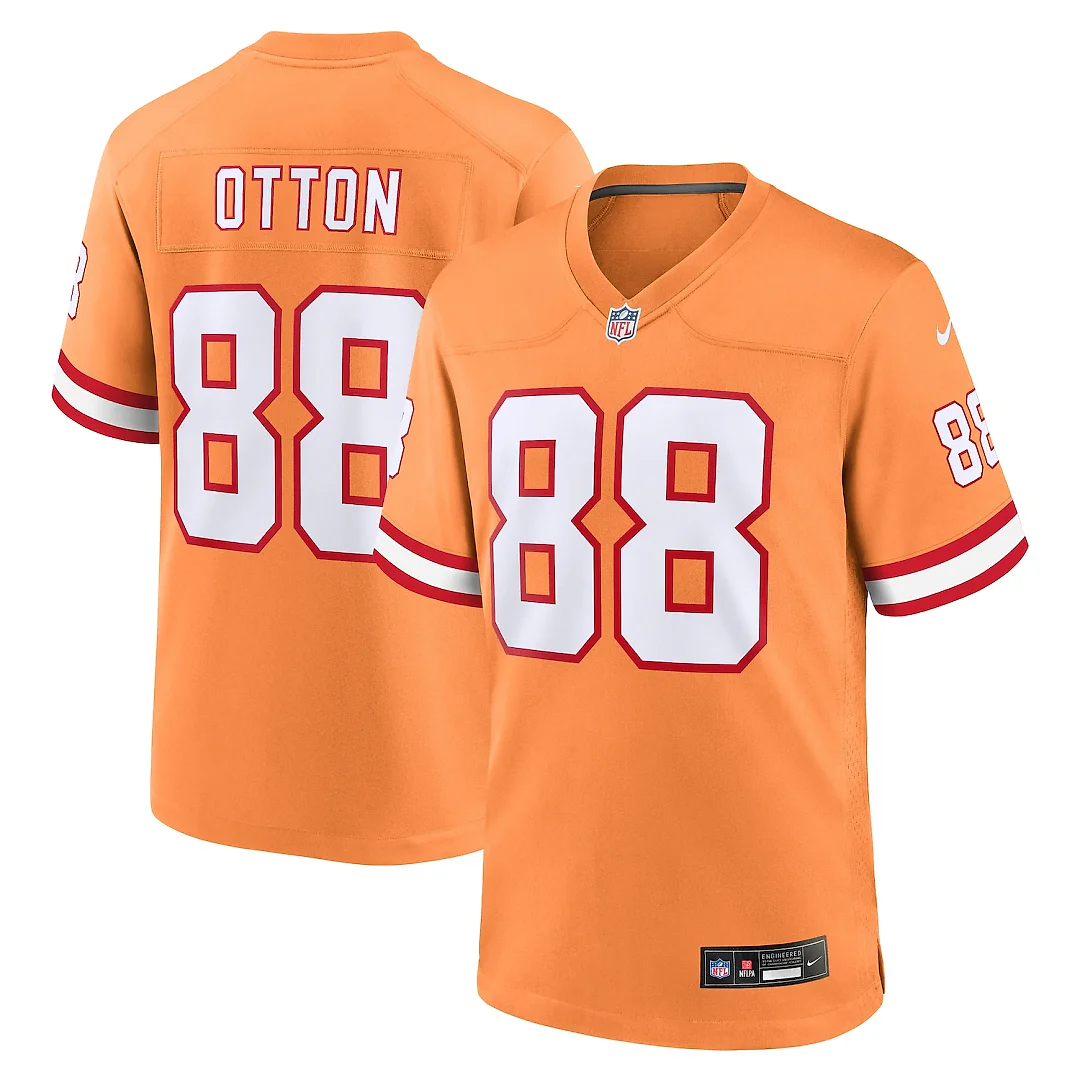 Zennovawear Cade Otton Tampa Bay Buccaneers Alternate Game Jersey - Orange