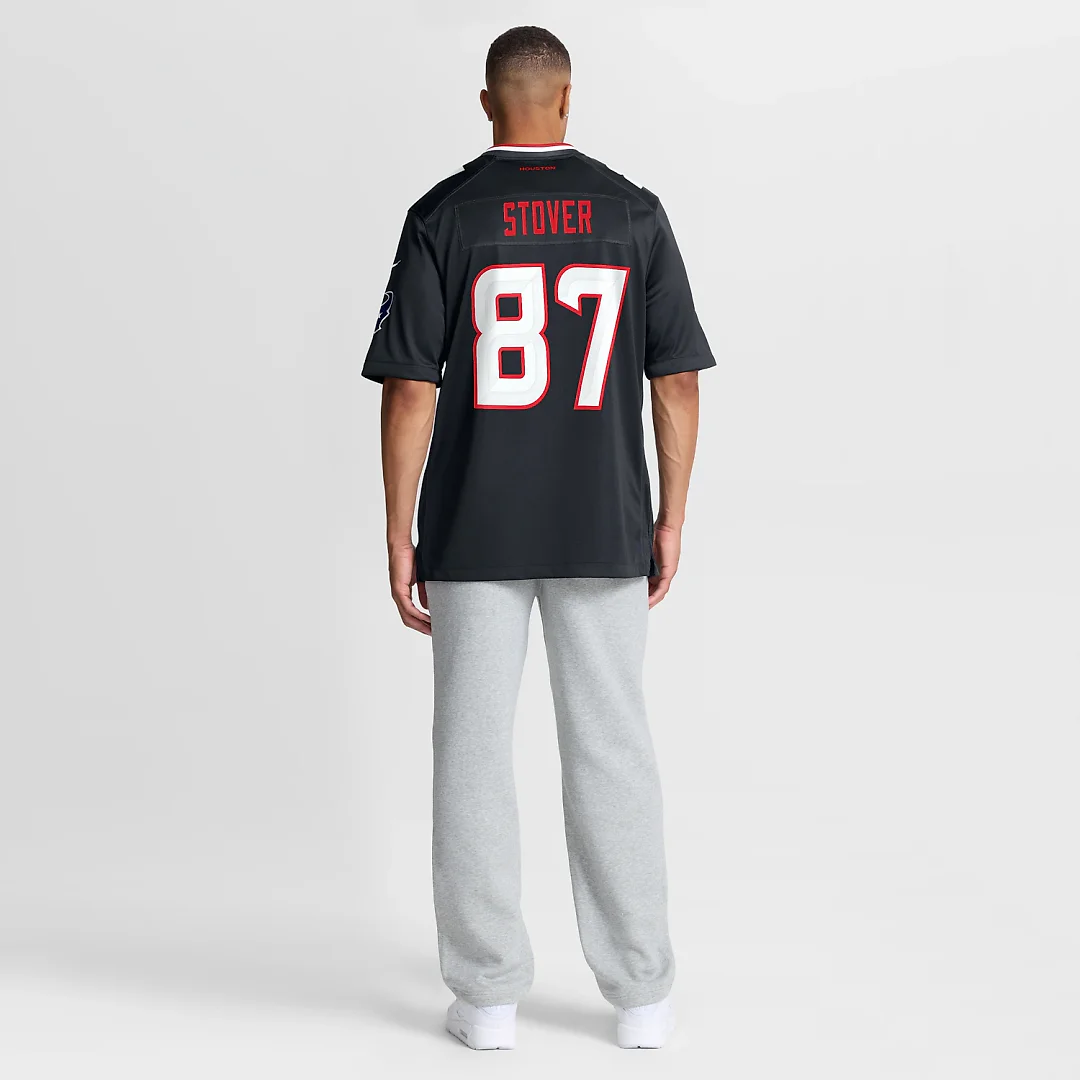 Zennovawear Cade Stover Houston Texans Game Jersey - Navy