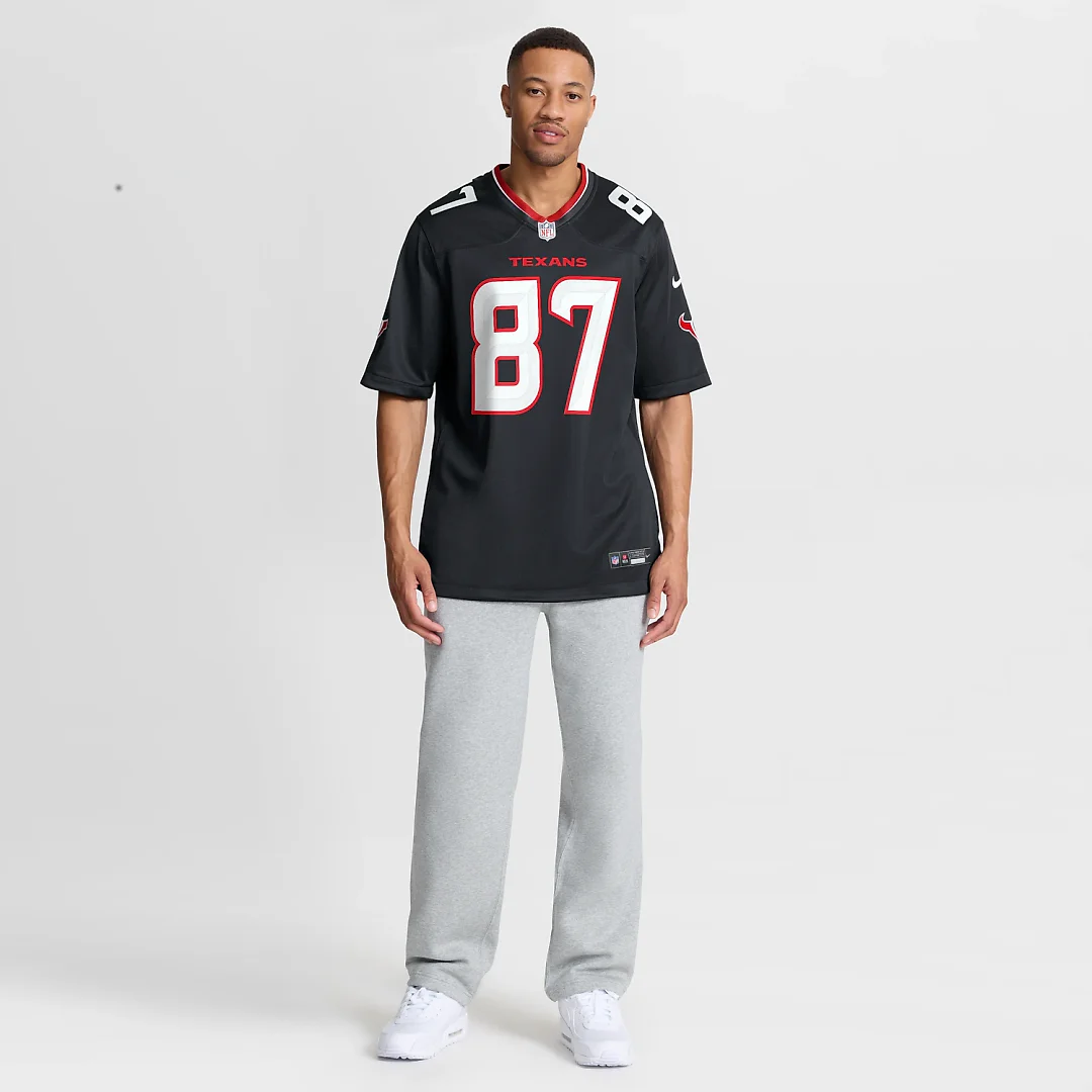 Zennovawear Cade Stover Houston Texans Game Jersey - Navy