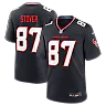 Zennovawear Cade Stover Houston Texans Game Jersey - Navy
