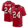 Zennovawear Cadillac Williams Tampa Bay Buccaneers Game Retired Player Jersey - Red