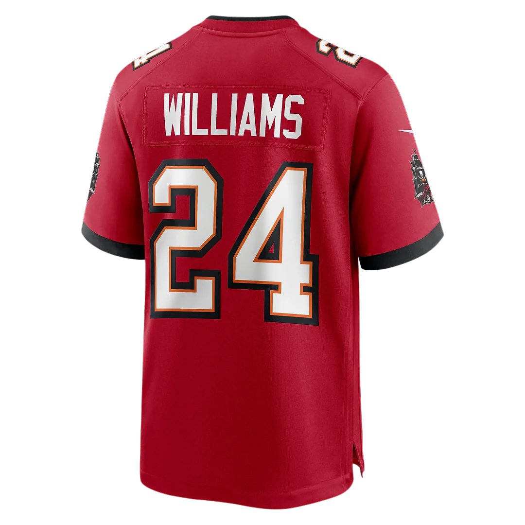 Zennovawear Cadillac Williams Tampa Bay Buccaneers Game Retired Player Jersey - Red