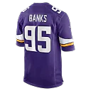 Zennovawear Caleb Banks Minnesota Vikings 2026 NFL Draft First Round Pick No. 18 Team Game Jersey - Purple