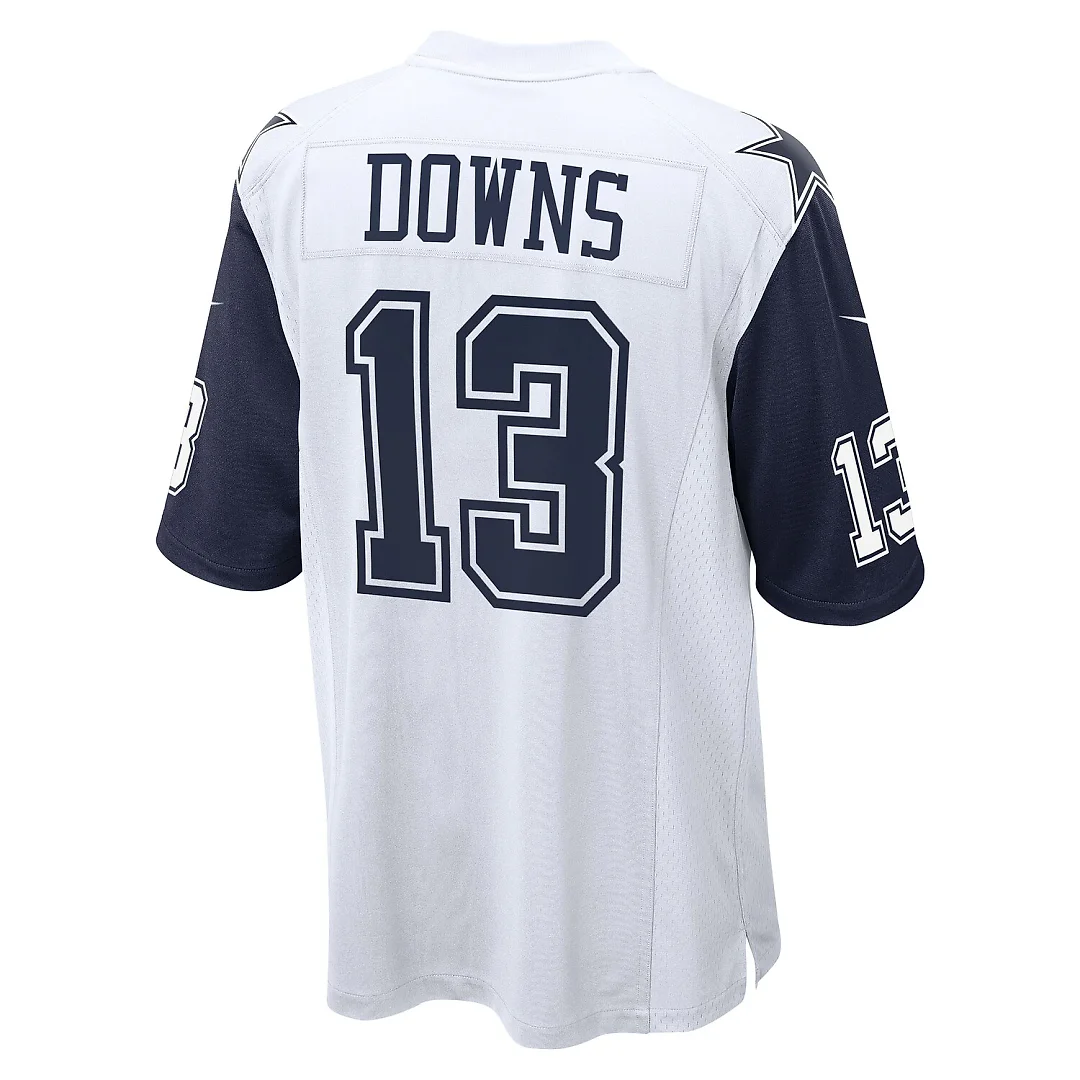 Zennovawear Caleb Downs Dallas Cowboys Game Jersey Game Jersey - White