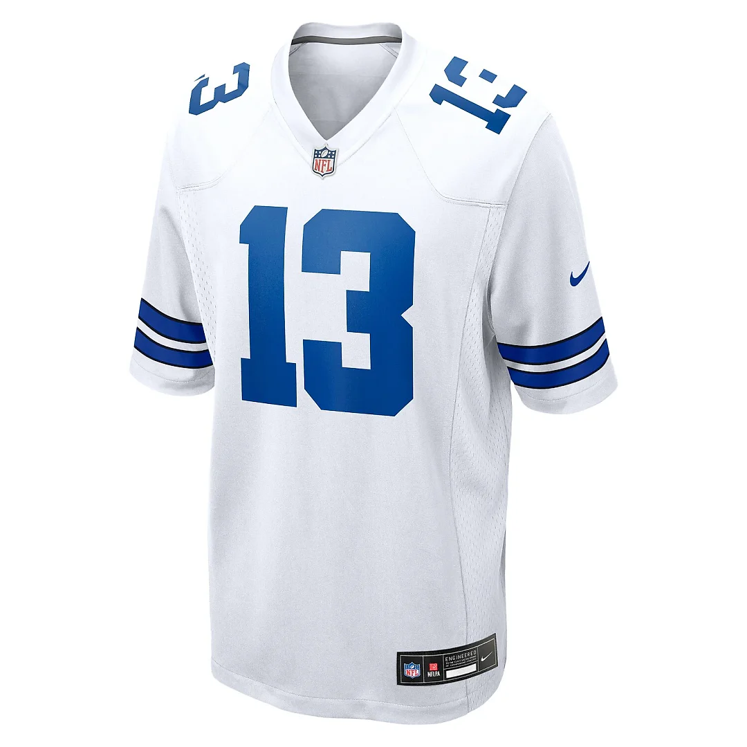 Zennovawear Caleb Downs Dallas Cowboys Game Jersey - White