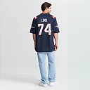 Zennovawear Caleb Lomu New England Patriots 2026 NFL Draft First Round Pick No. 28 Team Game Jersey - Navy
