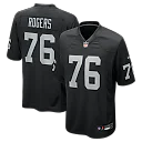 Zennovawear Caleb Rogers Las Vegas Raiders Team Game Jersey - Black