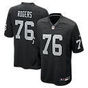 Zennovawear Caleb Rogers Las Vegas Raiders Team Game Jersey - Black